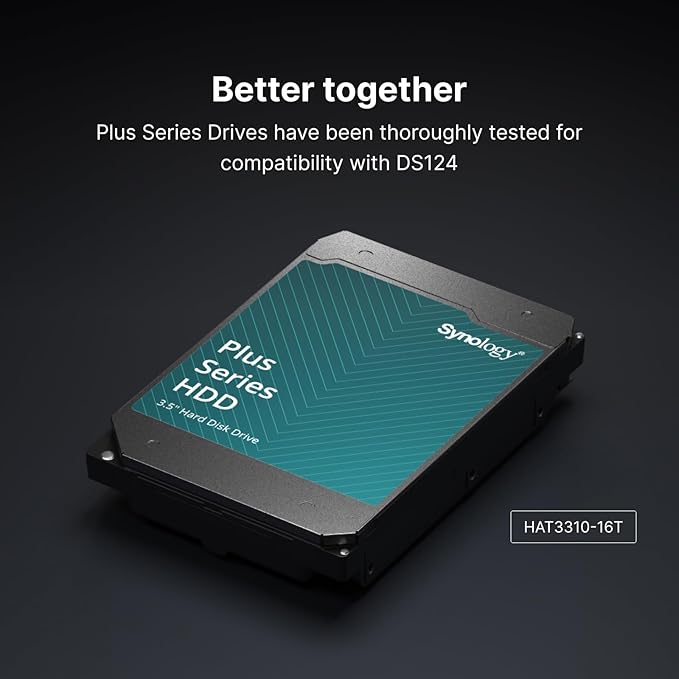 Synology 1-Bay DiskStation DS124 (Diskless)