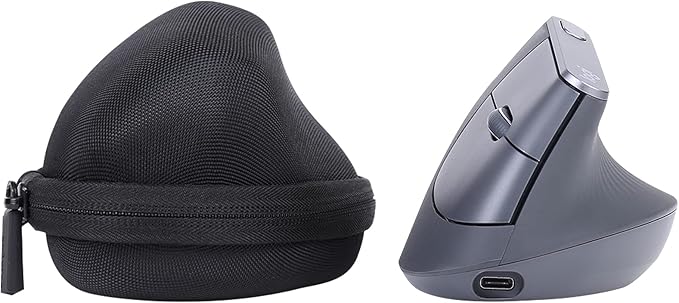 co2CREA Hard Case Replacement for Logitech MX Vertical Ergonomic Wireless Mouse