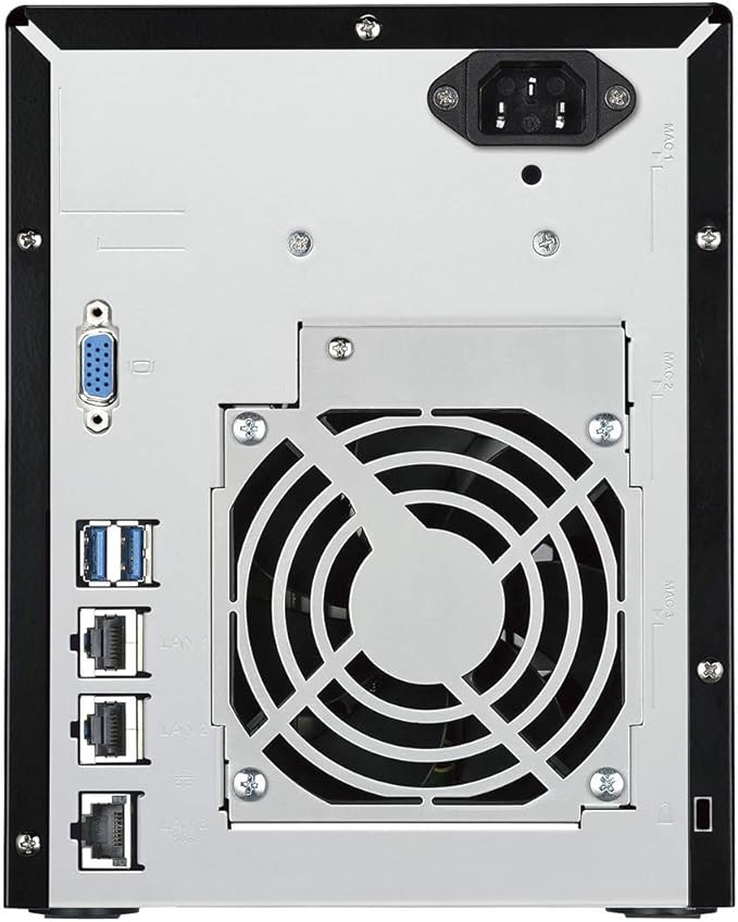 BUFFALO TeraStation WS5420DN 4-Bay Windows Server IoT 2025 Desktop NAS 32TB (4x8TB) w/HDD Included