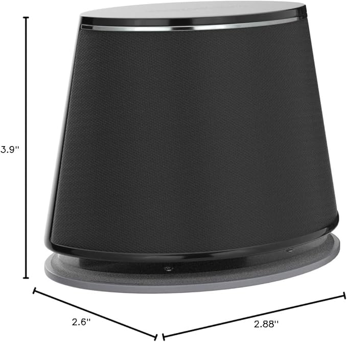 Amazon Basics Stereo 2.0 Speakers for PC or Laptop with Volume Control, 3.5mm Aux Input, USB-Powered, 1 Pair, Black