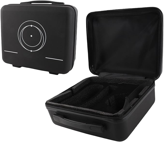 Hyuduo Travel for Mini, Hard Satellite Accessories Storage, with Customizable Shock Absorbing Foam Interior, for Outdoor Camping RV Trips