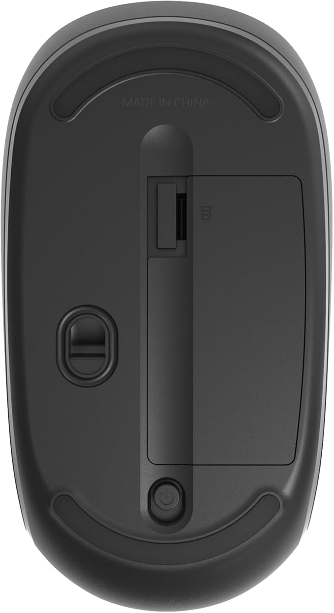 Incase Wireless Mobile Mouse 1850 – Designed by Microsoft – Compact, Comfortable, Right/Left Hand Use, 6-Month Battery Life, Nano Transceiver, Works with Mac/Windows 8/10/11 (Black)
