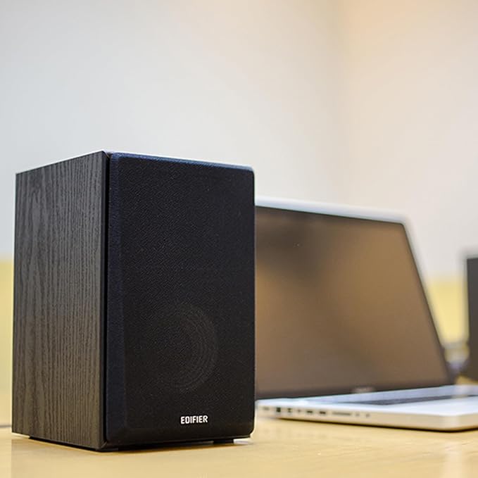 Edifier R980T 4" Active Bookshelf Speakers - 2.0 Computer Speaker - Powered Studio Monitor (Pair)