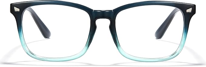 Cyxus Blue Light Glasses Men Women Reduce Eye Strain UV Blocking for Office Work Computer Screen 8082
