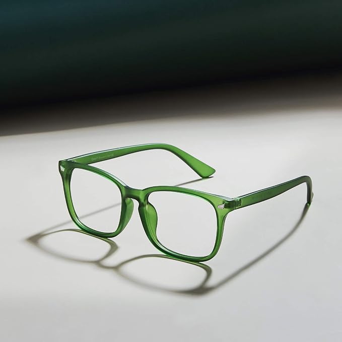 Cyxus Blue Light Glasses Men Women Reduce Eye Strain UV Blocking for Office Work Computer Screen 8082