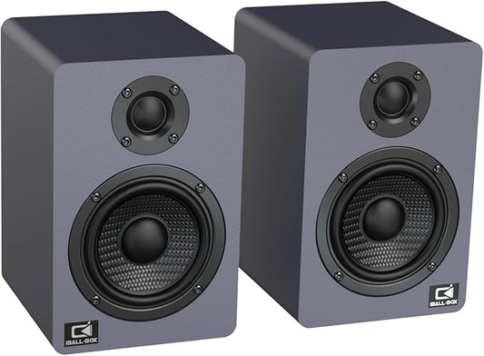 60W Computer Speakers for Desktop PC, DSP, Bluetooth 5.3, 24-Bit Optical, USB-C, AUX, Silk-Dome Tweeter, Carbon-Fiber Driver, Desk Speakers for Laptop/Mac/Monitor, Slate Blue