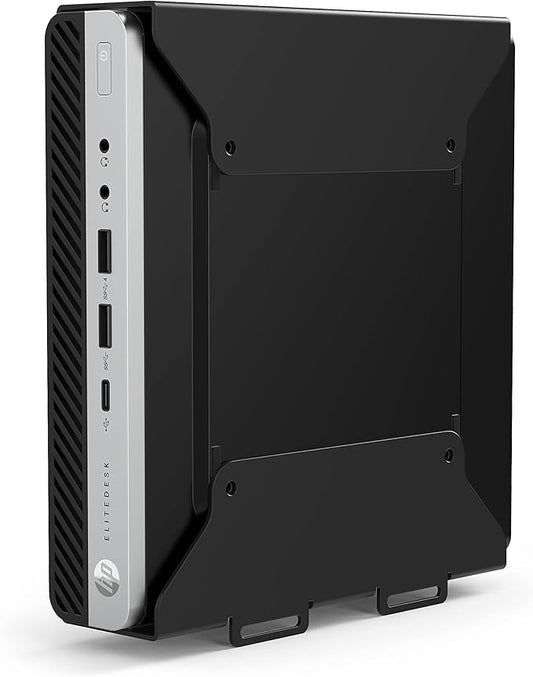 HumanCentric VESA Mount Compatible with HP Desktop Mini, HP ProDesk Mini, HP EliteDesk Mini, Replaces Dual VESA Sleeve for Mini Desktops v3, Mount on an Arm, Under Desk or Wall, 75x75mm, 100x100mm