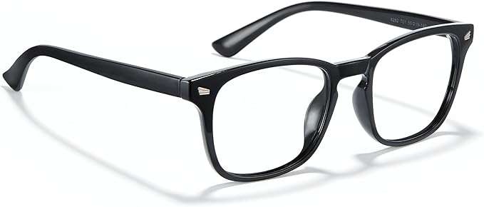Cyxus Blue Light Glasses Men Women Reduce Eye Strain UV Blocking for Office Work Computer Screen 8082