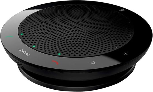 Jabra 7410-209 Model Speak 410 USB Speakerphone, Plug and Play Solution, Works with All PCs, Outstanding Sound Quality, Full Compatibility with UC Systems & VoIP Clients, LED Indicators