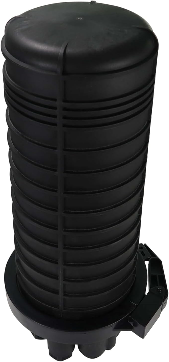 Eaton Tripp Lite Fiber Optic Splicing Enclosure, Fiber Splice Dome, 144 Fiber Capacity Single Mode & Multimode, 6 Cable Trays, Outdoor IP68 Rated, Lifetime Manufacturer's Warranty (N600D-0144-6)