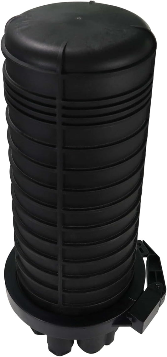Eaton Tripp Lite Fiber Optic Splicing Enclosure, Fiber Splice Dome, 144 Fiber Capacity Single Mode & Multimode, 6 Cable Trays, Outdoor IP68 Rated, Lifetime Manufacturer's Warranty (N600D-0144-6)