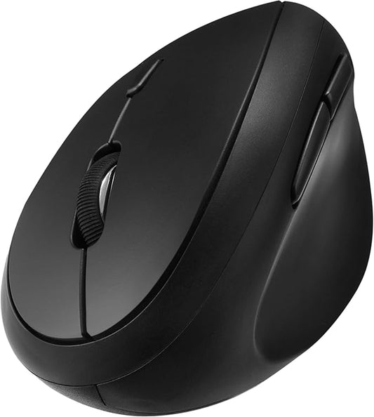 Adesso iMouse V10 Wireless Vertical Ergonomic Mini Mouse iMouse V10-2.4GHz, 800/1200/1600 DPI, Ergo Mice with 6 Buttons