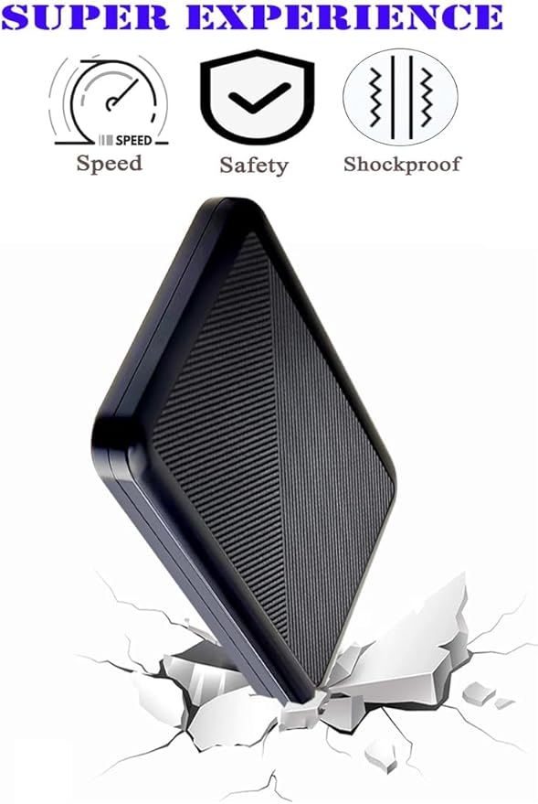 750GB Ultra Slim Portable External Hard Drive USB 3.1 Type C HDD Storage for PC, Mac, Laptop, PS4, Xbox one, TKEHD-1531-750