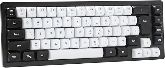 Wired RGB Gaming Membrance Keyboard. 65 Percent Mini Creamy LED Computer Keyboard .Small Ergonomic Clicky Teclado with ABS Backlit Unreplaceable Keycaps. for PC Laptop MAC Gamer. (WB1)