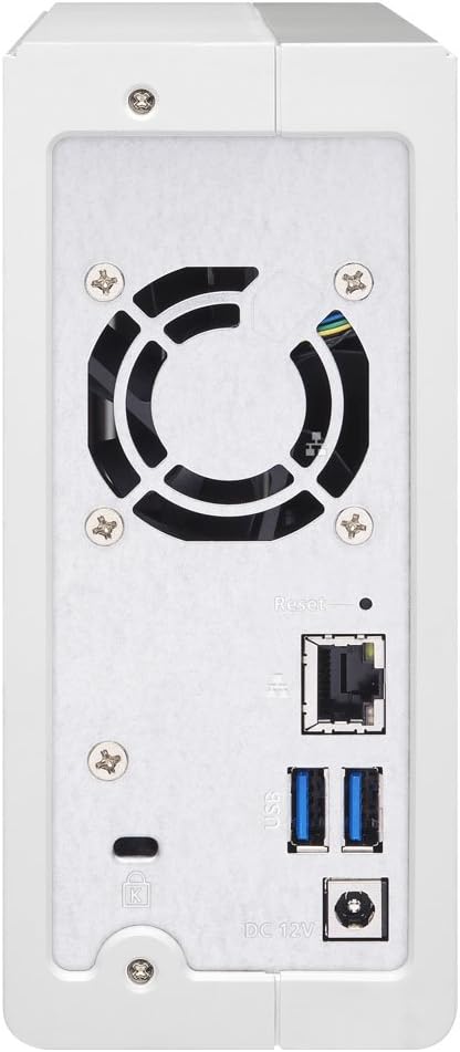 QNAP TS-131P-US Personal Cloud NAS with DLNA, Mobile apps and Airplay Support. ARM Cortex A15 1.7GHz Dual Core, 1GB RAM