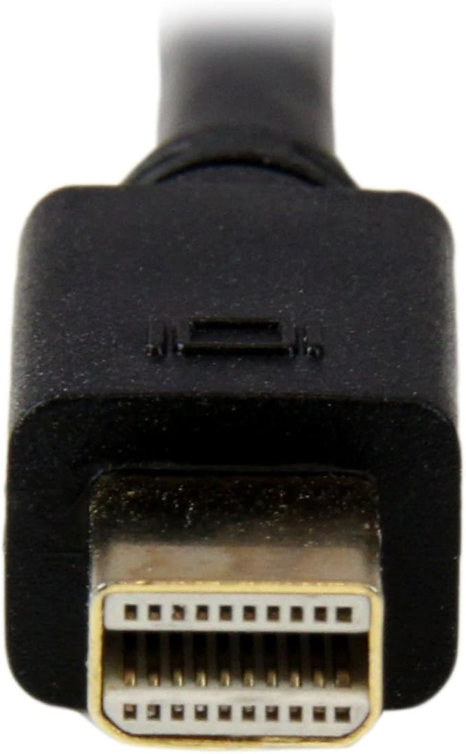 StarTech.com 6ft Mini DisplayPort to VGA Cable - Active - 1920x1200 - mDP to VGA Adapter Cable for Your Computer Monitor (MDP2VGAMM6B) Black