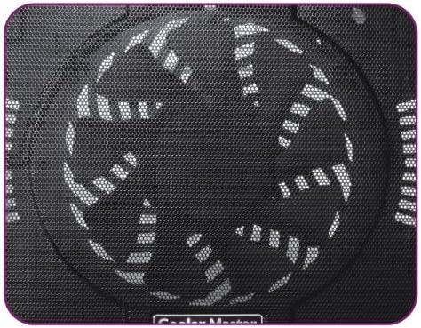 Cooler Master NotePal X-Slim Ultra-Slim Laptop Cooling Pad with 160mm Fan (R9-NBC-XSLI-GP),Black X-Slim