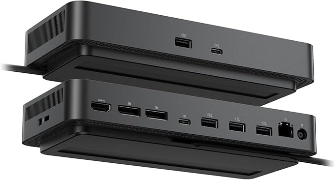 Dell Pro Smart Dock SD25 130W Power Delivery 4 Display USB-C Docking Station with Remote Management (Black)