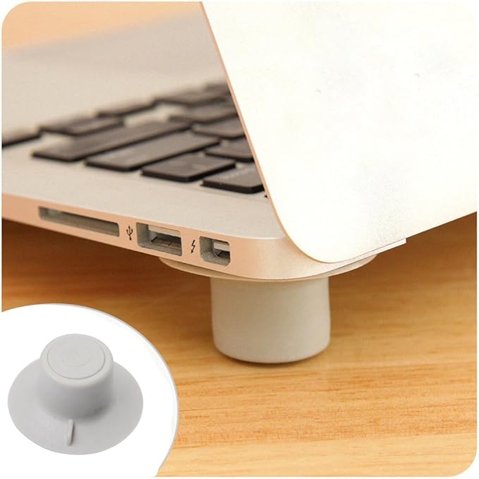 8Pcs Laptop Cooling Pad Rubber Feet Heat Reduction Stand Cooler for Notebook/Laptop