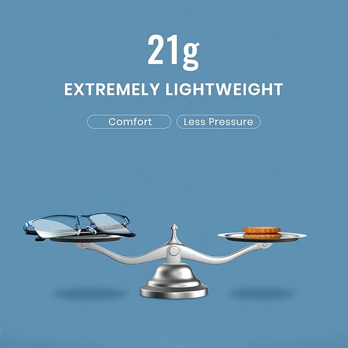 Cyxus Blue Light Blocking Glasses for Men Woman Semi Rim Computer Gaming Office Study Eyeglasses with UV Protection 8001