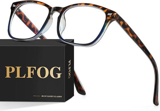Blue Light Glasses For Woman Men - Anti Eyestrain Computer Gaming Eyeglasses Blue Light Blocking Glasses