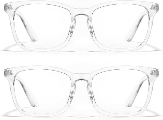Cyxus Blue Light Glasses Men Women Reduce Eye Strain UV Blocking for Office Work Computer Screen 8082