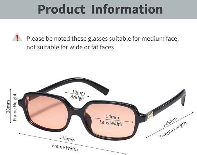 Retro Rectangle Blue Light Blocking Glasses for Women 90s Fake Eyeglasses Y2K Fashion Computer Glasses Tortoise Frame