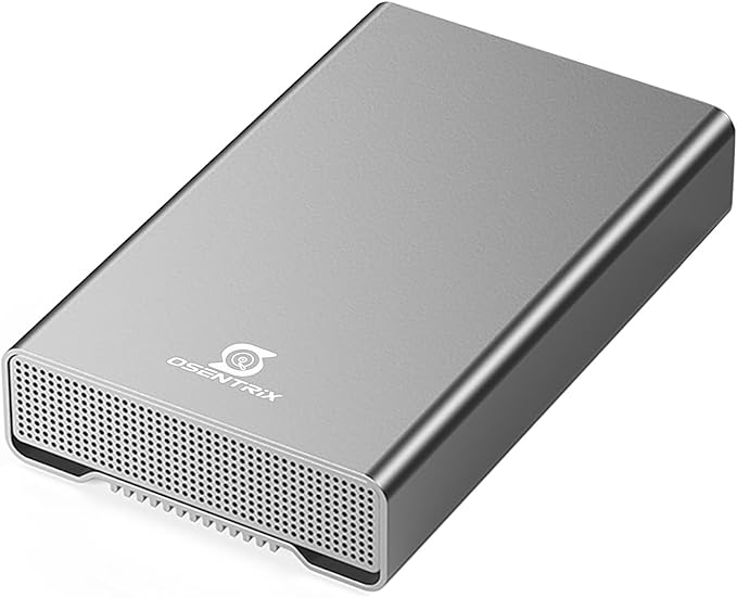 GX100 14TB USB 3.2 Gen 2 USB-C External Hard Drive with USB Hub for Windows or MacOS Desktop PC/Laptop - 2 Year Warranty