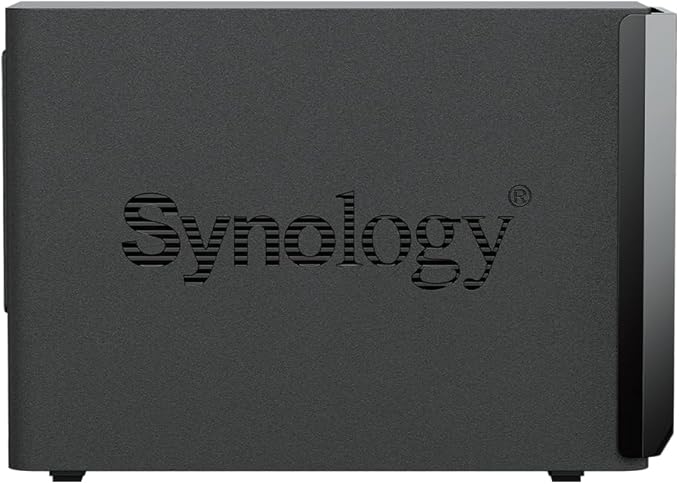 Synology DS225+ 4TB (Synology HAT33) 2-Bay Plus Series - Intel Celeron J4125 Quad-core, 2GB Non-ECC DDR4 SODIMM upgradable to 6GB Using D4NS01-4G. 1 x 2.5GbE and 1 x 1GbE RJ-45 LAN Port