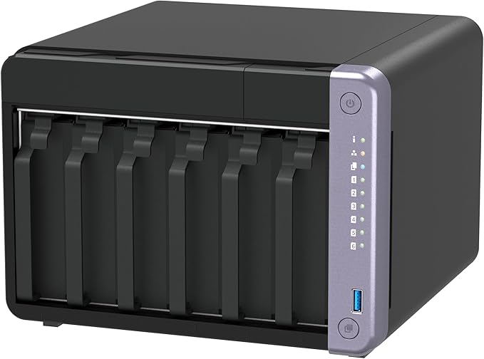 QNAP 6-Bay 3.5" Desktop NAS AL524 4C 2.0GHz