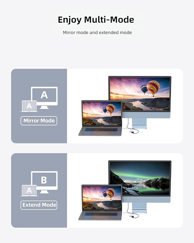 USB C to DisplayPort Adapter with USB Video Cable, 4K@60Hz Uni-Directional USB C Female to DP Male Adapter, Thunderbolt 4/3 to DP Converter Compatible with i-/Phone 17, Galaxy, MacBok Pro- 1 Pack