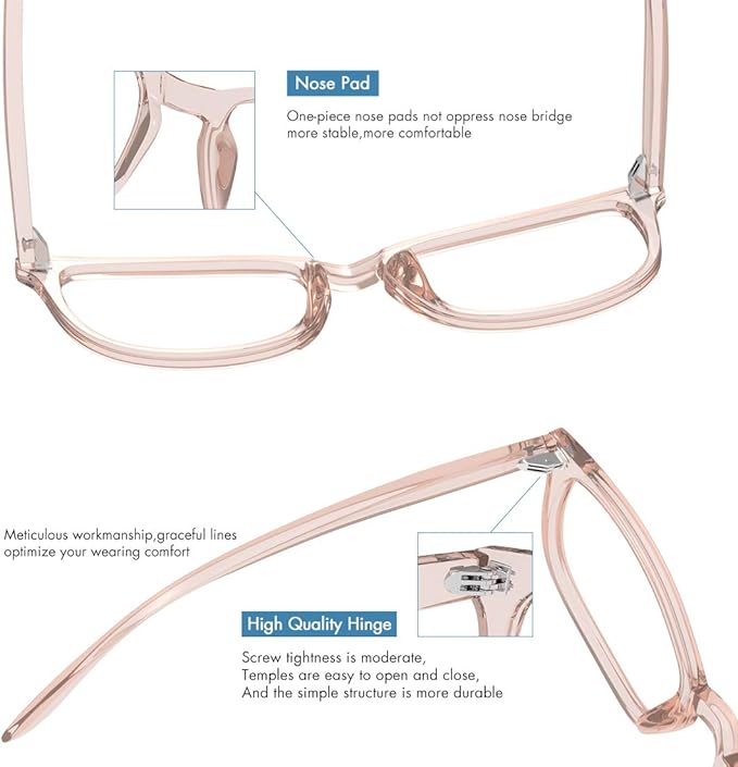 MEETSUN 3-Pack Blue Light Blocking Glasses, Anti Eye Strain Headache (Sleep Better), Computer Glasses UV400 Lens (Brown Gradient + Coffee + Tortoiseshell)