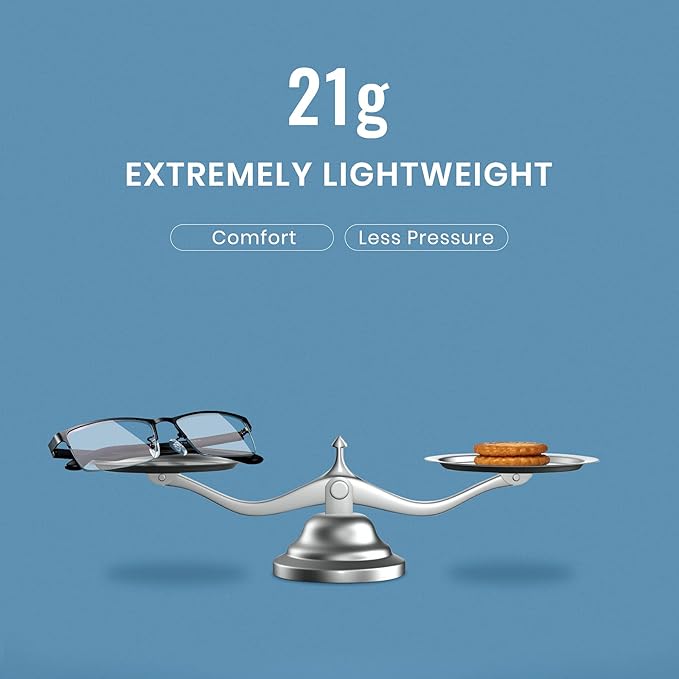 Cyxus Blue Light Blocking Glasses for Men Woman Semi Rim Computer Gaming Office Study Eyeglasses with UV Protection 8001