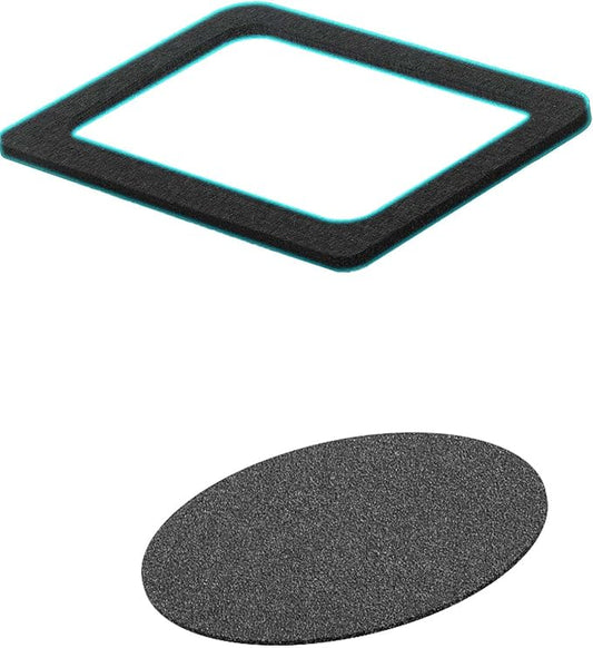 llano Memory Foam Seal & Dust-Proof for V12 / V12 Ultra / V13 Laptop Cooling Pads – High-Elasticity Dust-Proof Edge Strip, Durable & Lightweight Sealing Gasket, Black (Not Compatible with V10)