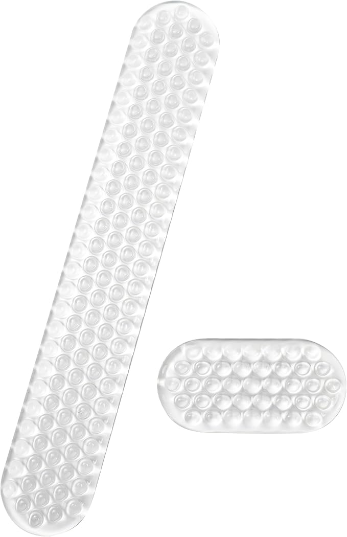 Gel Keyboard and Mouse Wrist Rest Set – Clear Cute Wrist Rest for Computer Keyboard 75% 80%, Keyboard Cushion, Comfort & Support for Typing and Gaming