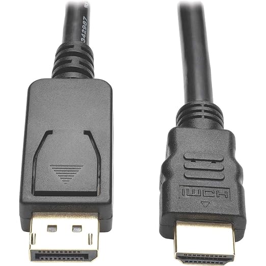 TRIPP LITE DisplayPort to HDMI Active Adapter Cable, DP with Latches to HDMI (M/M), UHD 4K x 2K/1080p, 6 ft. (P582-006-V2-ACT)