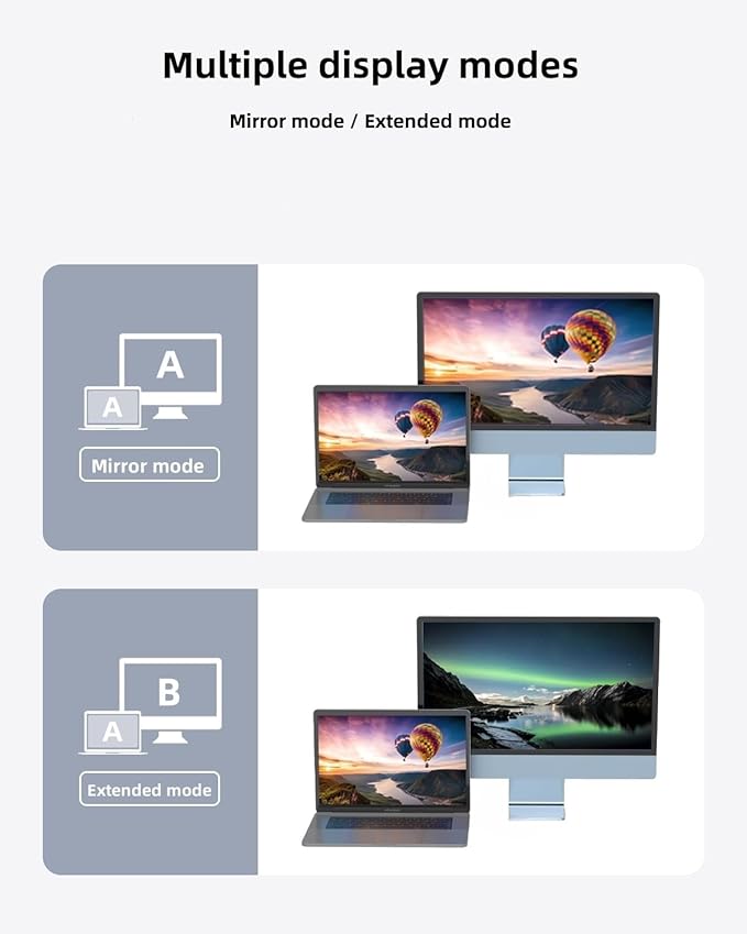 USB C Female to HDMI Male Adapter with USB Video Cable, 4K@60Hz Uni-Directional USB Type C Source to HDMI 2.0 Display Converter Thunderbolt 3/4 to HDM-I for i-/Phone 17 MacBok Pro/Air, Galaxy - 1 Pack