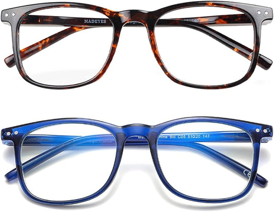 AOSM Blue Light Glasses for Men & Women,Gaming glasses Anti-Glare UV400 Protection,Blue Light Blocking to Relieve Eye Strain