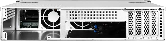 Silverstone Technology RM21-304 2U Micro-ATX Rackmount Server Chassis with Four 3.5" hot-swap Bays, SST-RM21-304