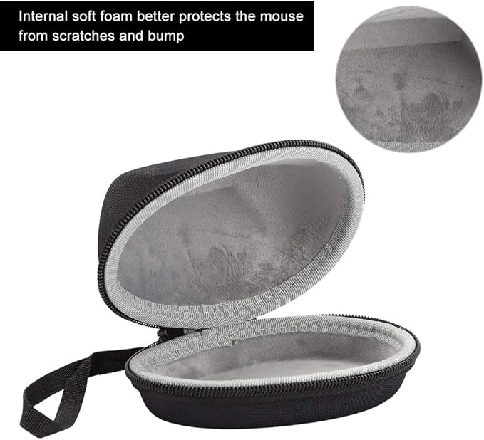 Mouse Carrying Case Hard EVA Travel Storage for MX Vertical Ergonomic Mouse