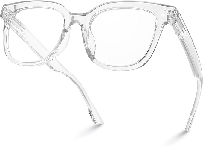 miyya Blue Light Glasses for Women & Men – Oversized UV & Blue Light Blocker Chunky Frames, Stylish Eyewear Accessories