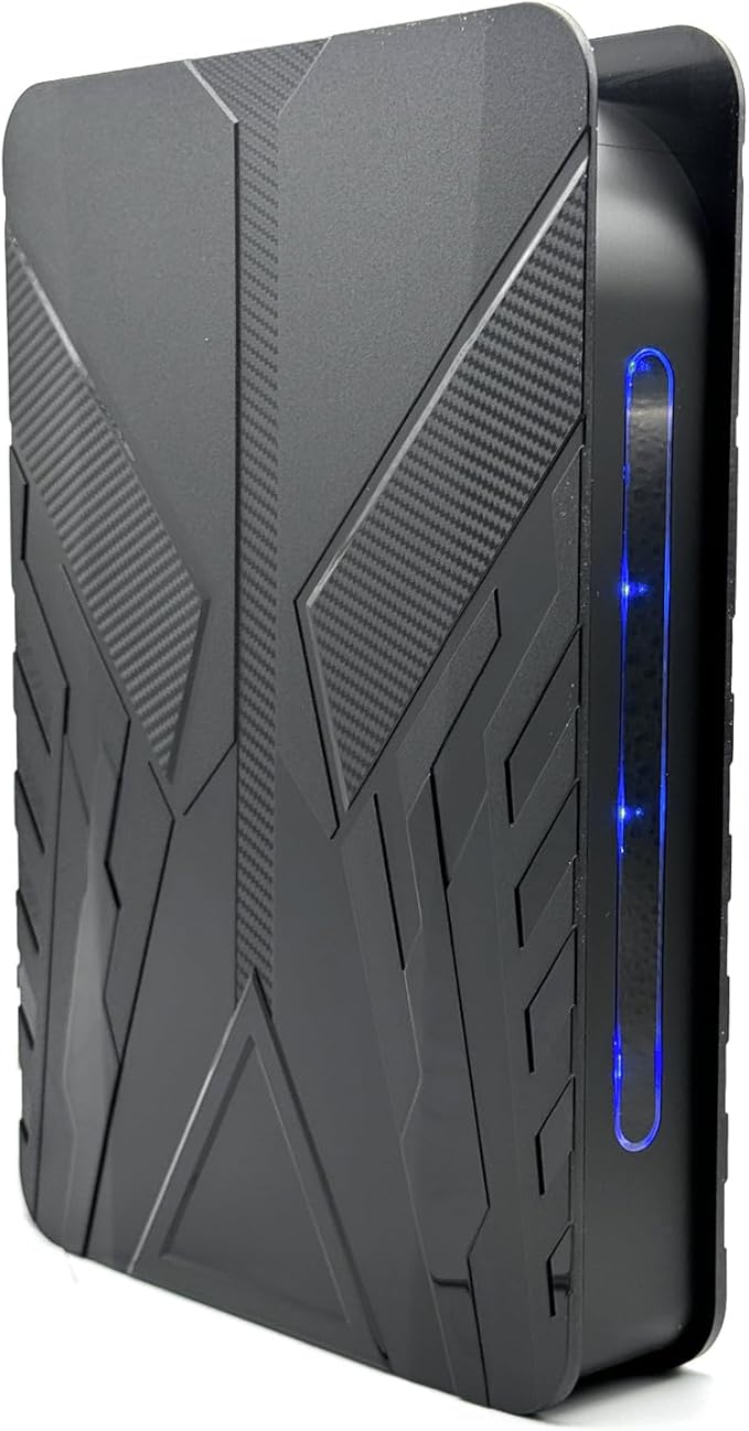 Avolusion PRO-T8 Series 3TB USB 3.0 External Gaming Hard Drive for PS5 Game Console (Black) - 2 Year Warranty (Renewed)