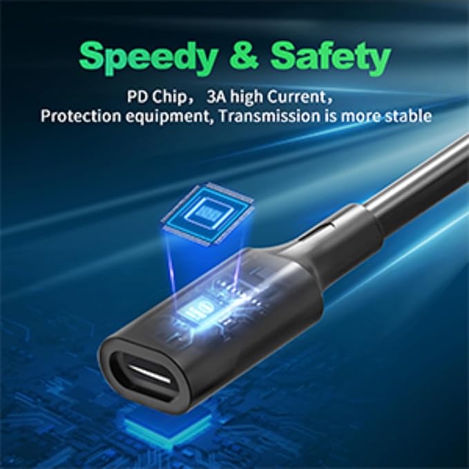 15W PD USB Type C to DC Adapter 5.5mm x 2.5mm, (1Pack 1Ft) USB C to 5.5 x 2.5mm Adapter Made for Tablet PC, Printer, Cable Connection Box, Network Switch, Hard Disk Box