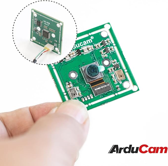 Arducam 8MP 1080P USB Camera Module for Raspberry Pi, 1/4” CMOS IMX219 Mini UVC USB2.0 Webcam Board with 1.64ft/0.5m USB Cable for Windows, Linux, Android and Mac OS