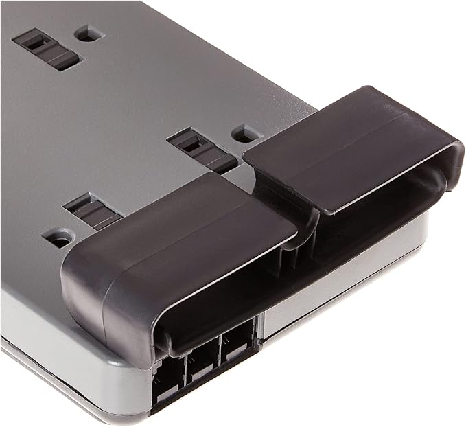 Belkin 8-Outlet Power Strip Surge Protector w/Flat Plug, 6ft Cord – Ideal for Computers, Home Theatre, Appliances, Office Equipment (3,550 Joules) - (Pack of 3)