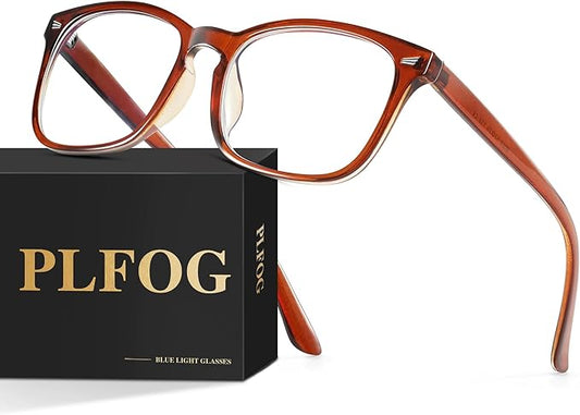 Blue Light Glasses For Woman Men - Anti Eyestrain Computer Gaming Eyeglasses Blue Light Blocking Glasses