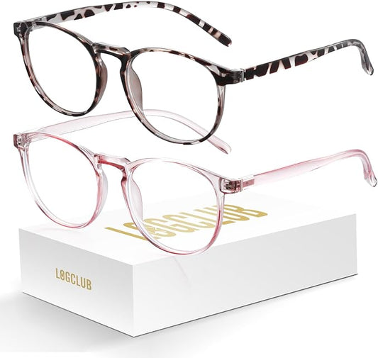 Blue Light Glasses For Woman/Men Blue Light Blocking Glasses, Retro Round Anti Eyestrain Computer Glasses