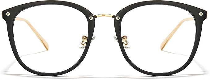 Cyxus Blue Light Glasses for Woman, Stylish Cat Eye Blue Light Blocking Computer Glasses for Working, Laptop and Screen Use