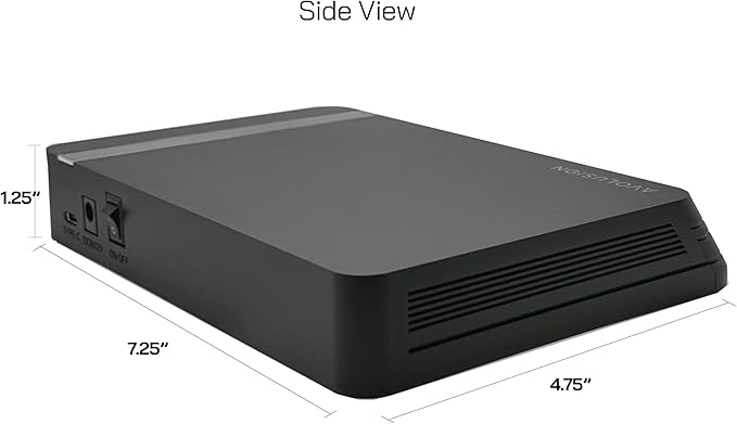 Avolusion PRO-X USB 3.0 External Hard Drive for WindowsOS Desktop PC/Laptop (Black) - 2 Year Warranty (14TB) (Renewed)