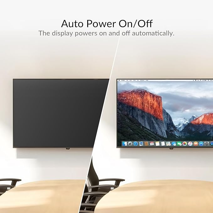 AV Access Conference Docking Station for Meeting Room, 4K Presentation Switch System Screen Mirroring, HDMI & USB-C 4K Input, Hybrid Conference System, 3 USB 3.0 Ports for Webcam and Speakerphone